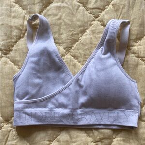 French Terry Racerback Nursing & Sleep Bra - cream